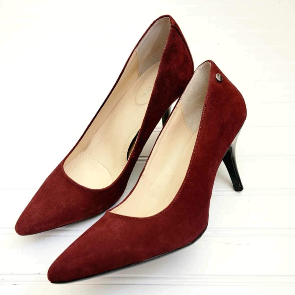 Calvin Klein Nadine Suede Heels